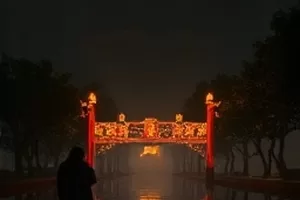 《无声放映厅》老式放映机投出的光柱